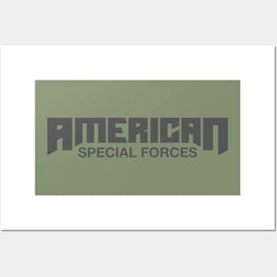 AMERICAN SPECIAL FORCES Posters and Art